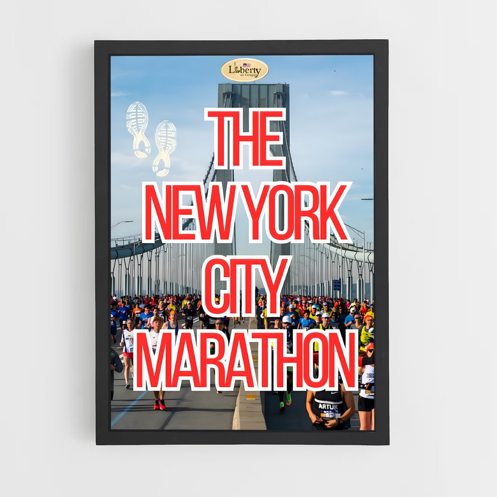 Poster New York Run – affiche Athlétisme (vue 2)